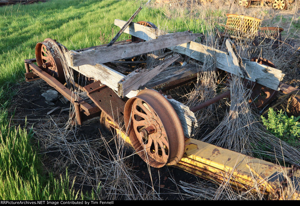 Remains of IERM F-1 Push cart